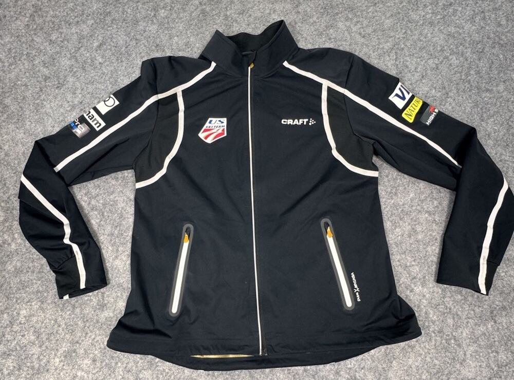 Craft US Ski Team Jacket Sponsor Audi GoPro Visa Putnam Softshell Women’s Size L